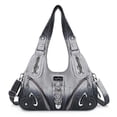 thumbnail image 1 of Angelkiss Hobo Shouder Purses for Women Crossbody Bag with Adjustable Long Straps Ultra Soft with Multiple Pockets, 1 of 5