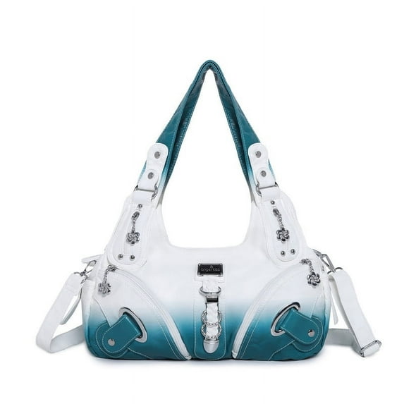 Angelkiss Hobo Shouder Purses for Women Crossbody Bag with Adjustable Long Straps Ultra Soft with Multiple Pockets