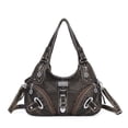thumbnail image 1 of Angelkiss Hobo Shouder Purses for Women Crossbody Bag with Adjustable Long Straps Ultra Soft with Multiple Pockets, 1 of 5