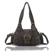 Angelkiss Purse for Women PU Wallet With Adjustable Shoulder Strap Crossbody Bag Single Satchel Handbags Hobo Bag