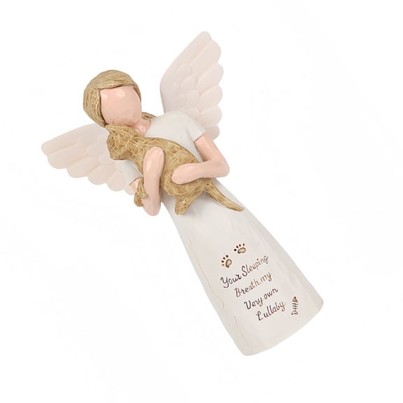 Angell of Friendship Pet Memorials Gift Cats Dog Remembrances Angell Figurines Loss of Pet Sympathy Gift Table Ornament