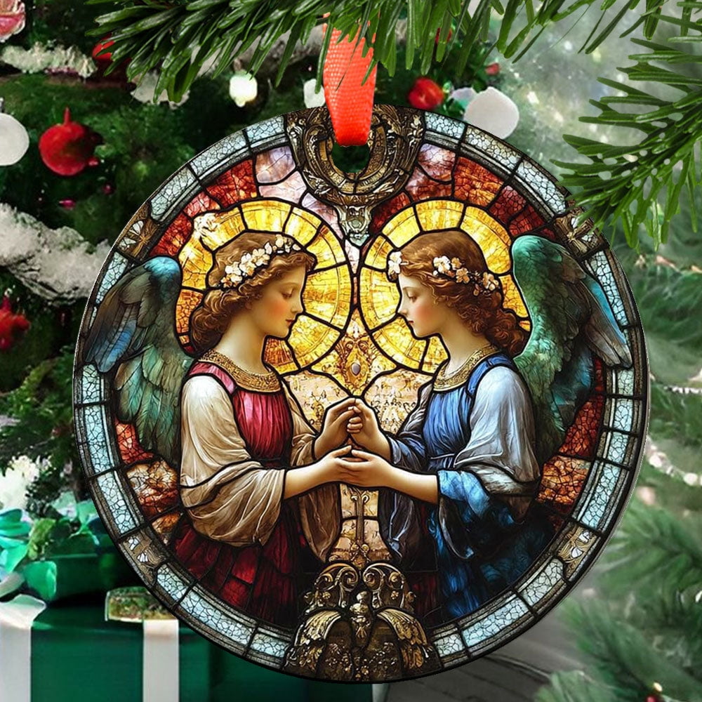 Angels 21 Ceramic/Acrylic Christmas Ornament, Gentle Mom Thank-You ...