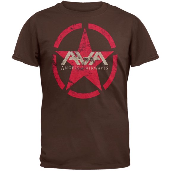 Angels & Airwaves Boys Red Star Soft Short Sleeve T Shirt