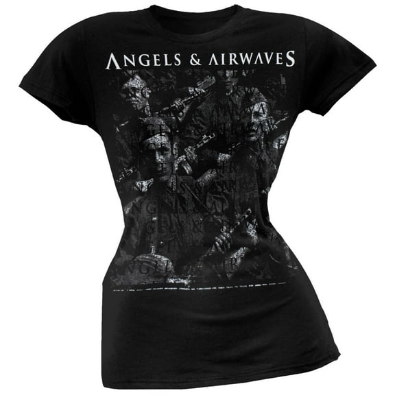 Angels & Airwaves Women's Juniors Soldier Short Sleeve T Shirt