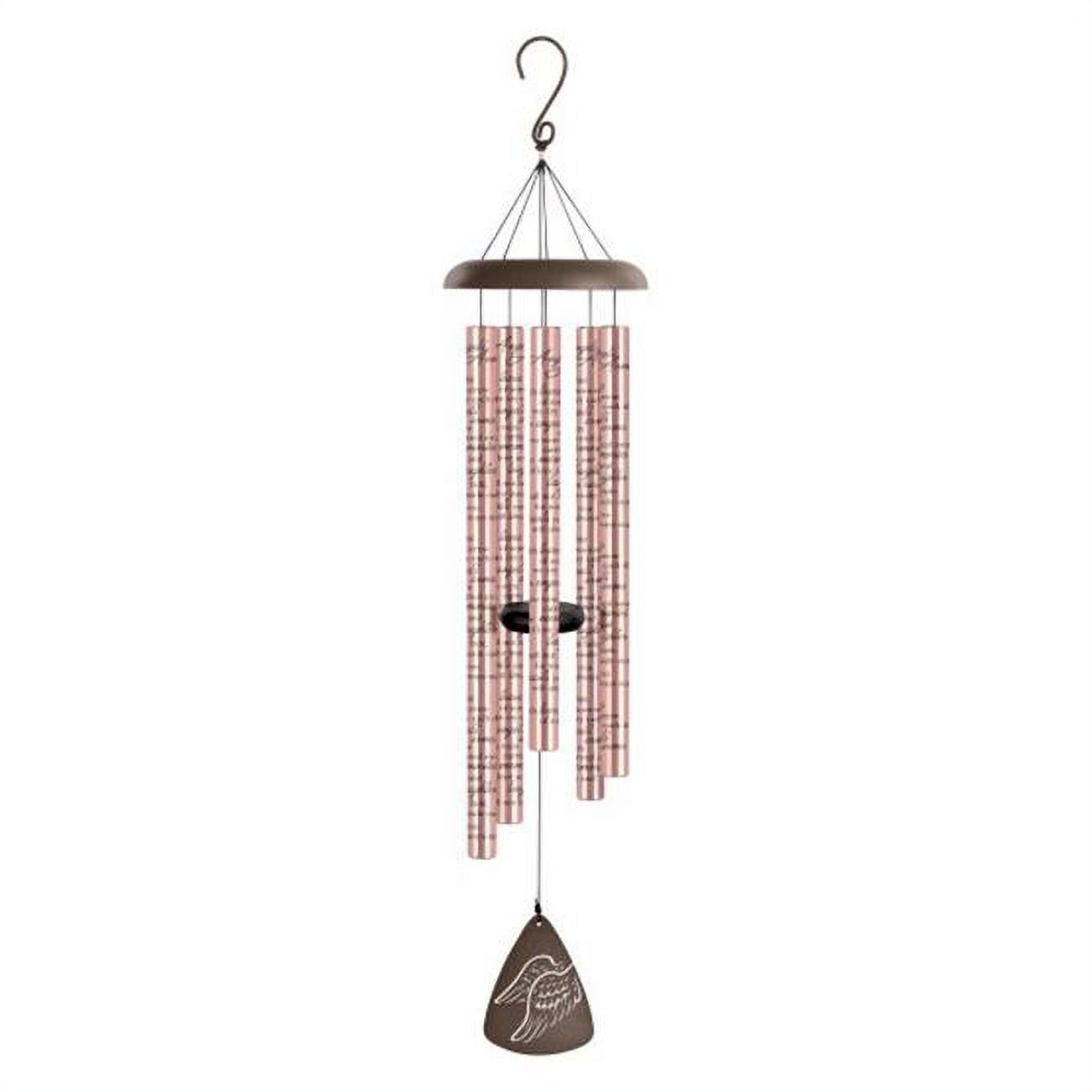 Carson 44" Rose Gold Aluminum Memorial Wind Chime