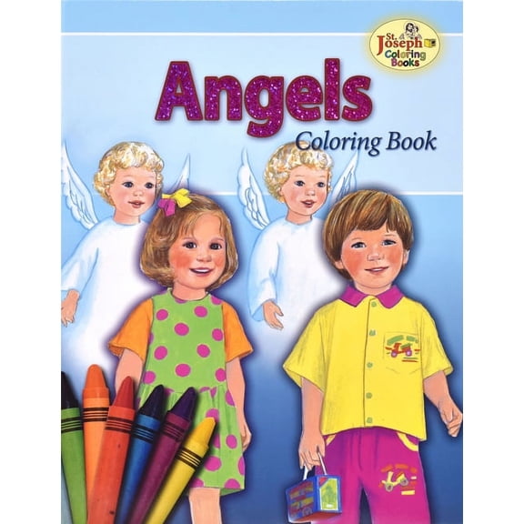 Angels Coloring Book, (Paperback)