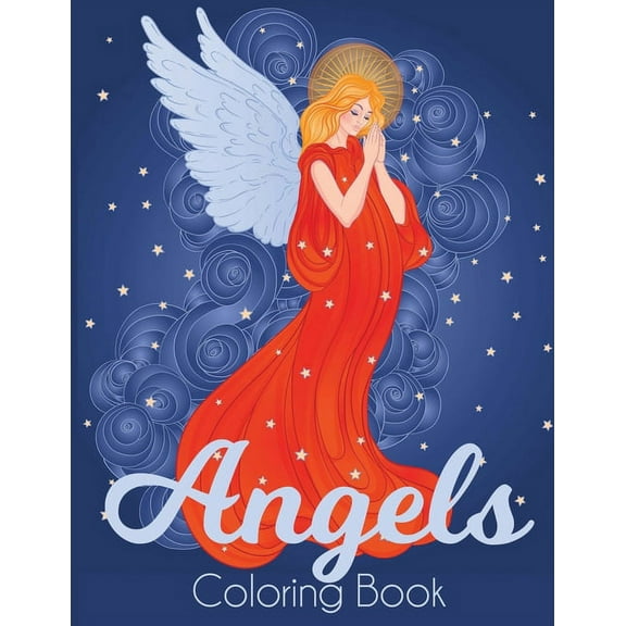 Angels Coloring Book, (Paperback)