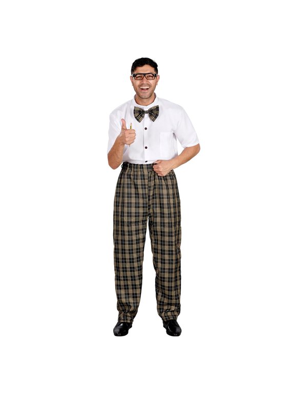 Adult Nerd Costume Standard Standard Male