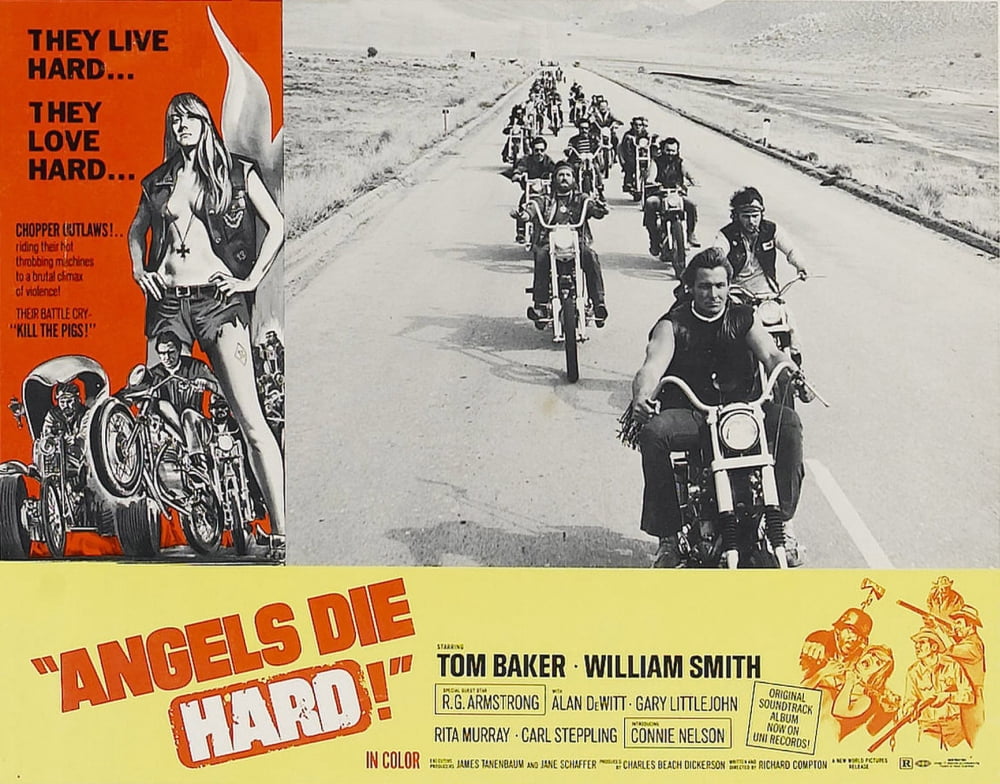 Angels Die Hard Canvas Art - (28 x 22)