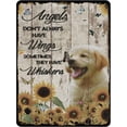thumbnail image 1 of Angels Don't Always Have Wings Sometimes They Have Whiskers Vintage Tin Sign Puppy Gift for Dog Lovers Animal Wall Art Cafes Bar Club Plaque Sign Inspirational Quote Sign 12x16 Inches, 1 of 7