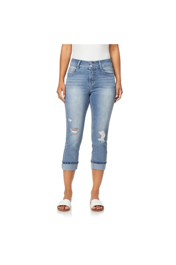 Curvy Cropped Jeans For Women