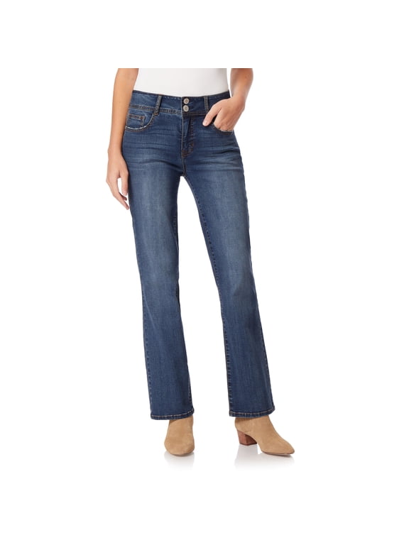 Women's Curvy Bootcut Jeans