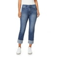 thumbnail image 1 of Angels Forever Young Women's Signature Straight 26" Crop Jeans, 1 of 3