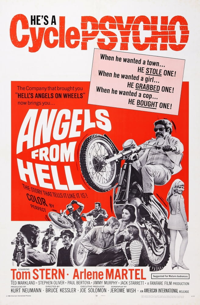 Angels From Hell U Canvas Art - (24 x 36)