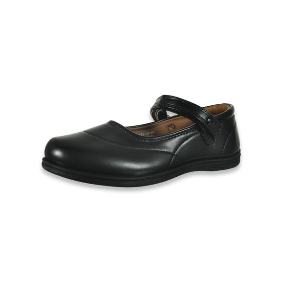 Angels Girls' One-Strap Shoes Color: black Size: 12 toddler