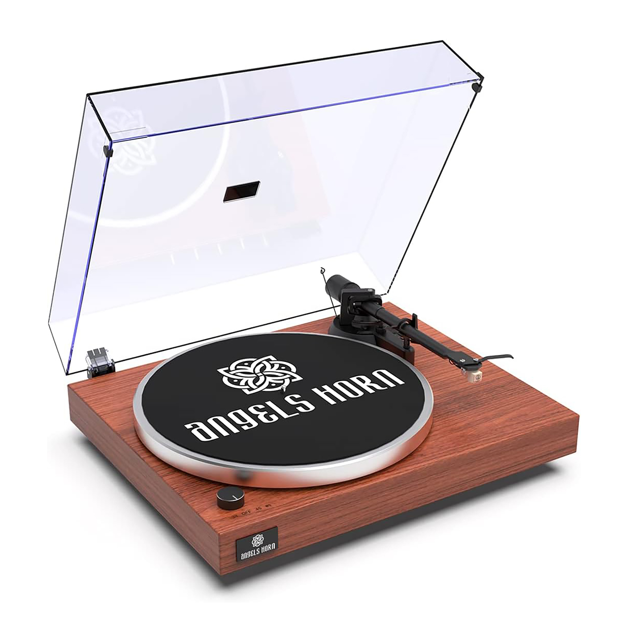 Angels Horn H003 Bluetooth Turntable, HighFidelity Vinyl Record Player