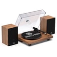 thumbnail image 1 of Angels Horn High-Fidelity Vinyl Record Player, Bluetooth Turntable with Stereo Bookshelf Speakers, 1 of 7