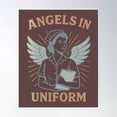 thumbnail image 1 of Angels In Uniform – Vintage Nurse Poster Wall Art, Modern Wall Decor, 24x36 UNFRAMED, 1 of 3