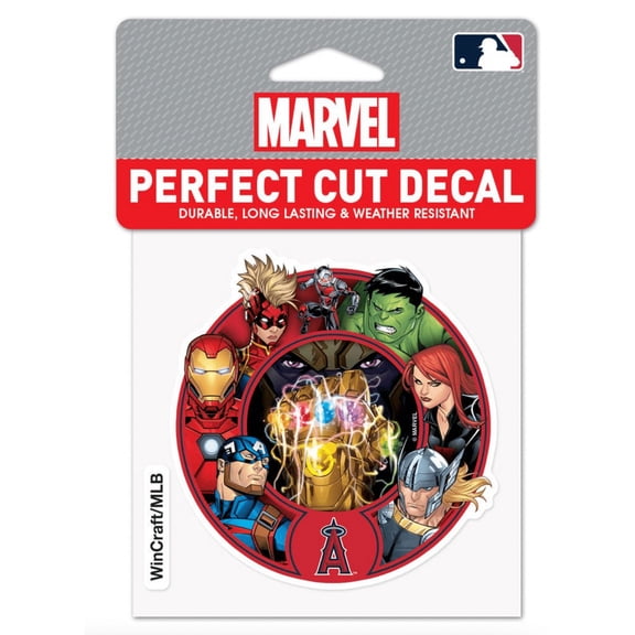 Angels Marvel Avengers Perfect Cut Decal 4"x4'