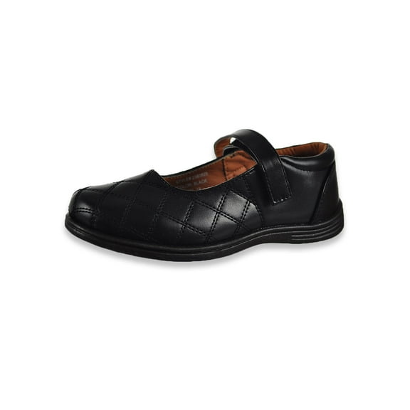 Angels New York Girls' Mary Jane Offical School Shoes Color: black Size: 10 toddler