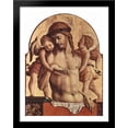 thumbnail image 1 of Angels Pity 28x36 Large Black Wood Framed Print Art by Carlo Crivelli, 1 of 2