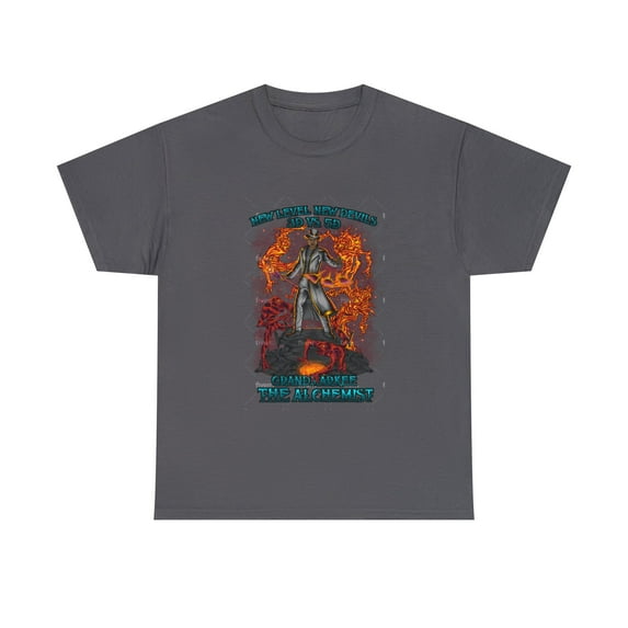Angels Vs. Demons By Grandmarkee "The Alchemist" Unisex Heavy Weight Tee
