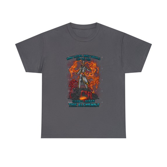 Angels Vs. Demons By Grandmarkee "The Alchemist" Unisex Heavy Weight Tee