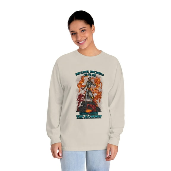 Angels Vs. Demons By Grandmarkee The Alchemist Unisex Long Sleeve T-Shirt