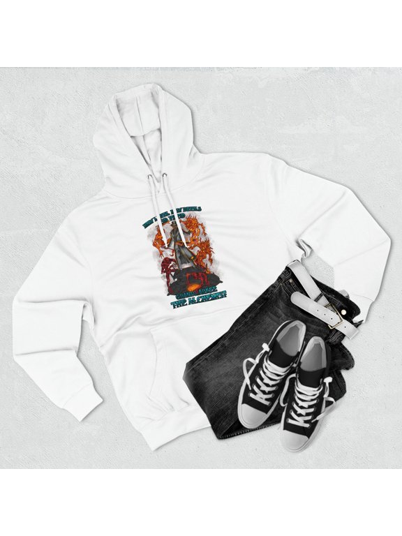 Angels Vs. Demons By Grandmarkee "The Alchemist" Unisex Premium Pullover Hoodie