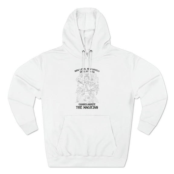 Angels Vs. Demons By Grandmarkee "The Magician" Sketch Art Unisex Hoodie