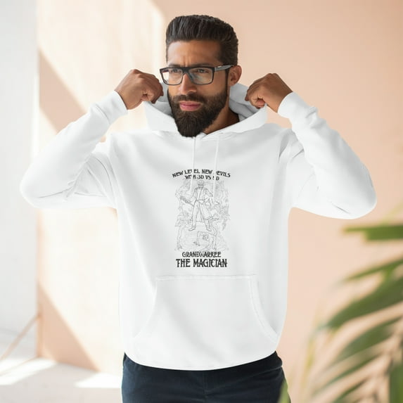 Angels Vs. Demons By Grandmarkee The Magician Sketch Art Unisex Hoodie