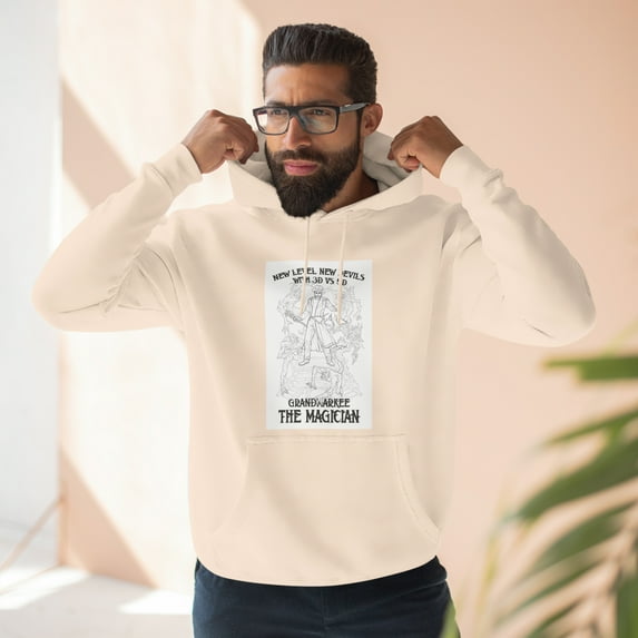 Angels Vs. Demons By Grandmarkee The Magician Sketch Art Unisex Hoodie
