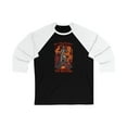 thumbnail image 1 of Angels Vs Demons By Grandmarkee The Magician Unisex 3/4 Sleeve Baseball Tee, 1 of 2