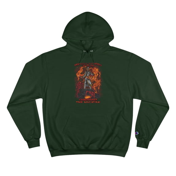 Angels Vs. Demons By Grandmarkee The Magician Unisex Heavy Champion Hoodie