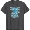 thumbnail image 1 of Angels are near when dragonflies appear Softstyle Unisex T-Shirt, 1 of 5