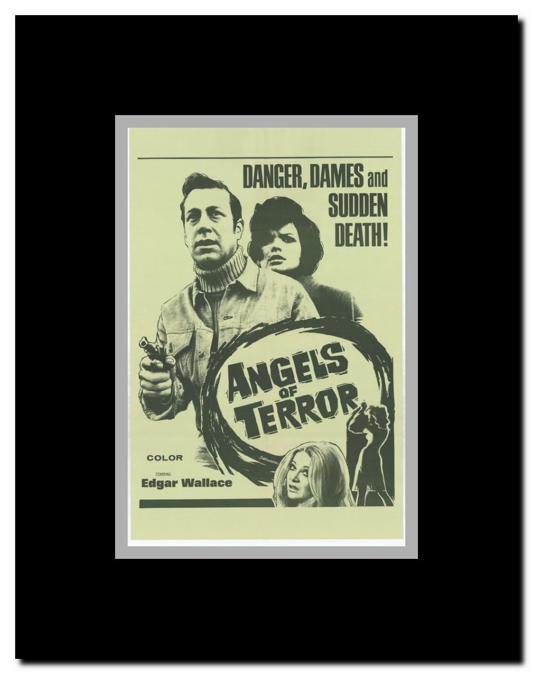 Angels of Terror Framed Movie Poster