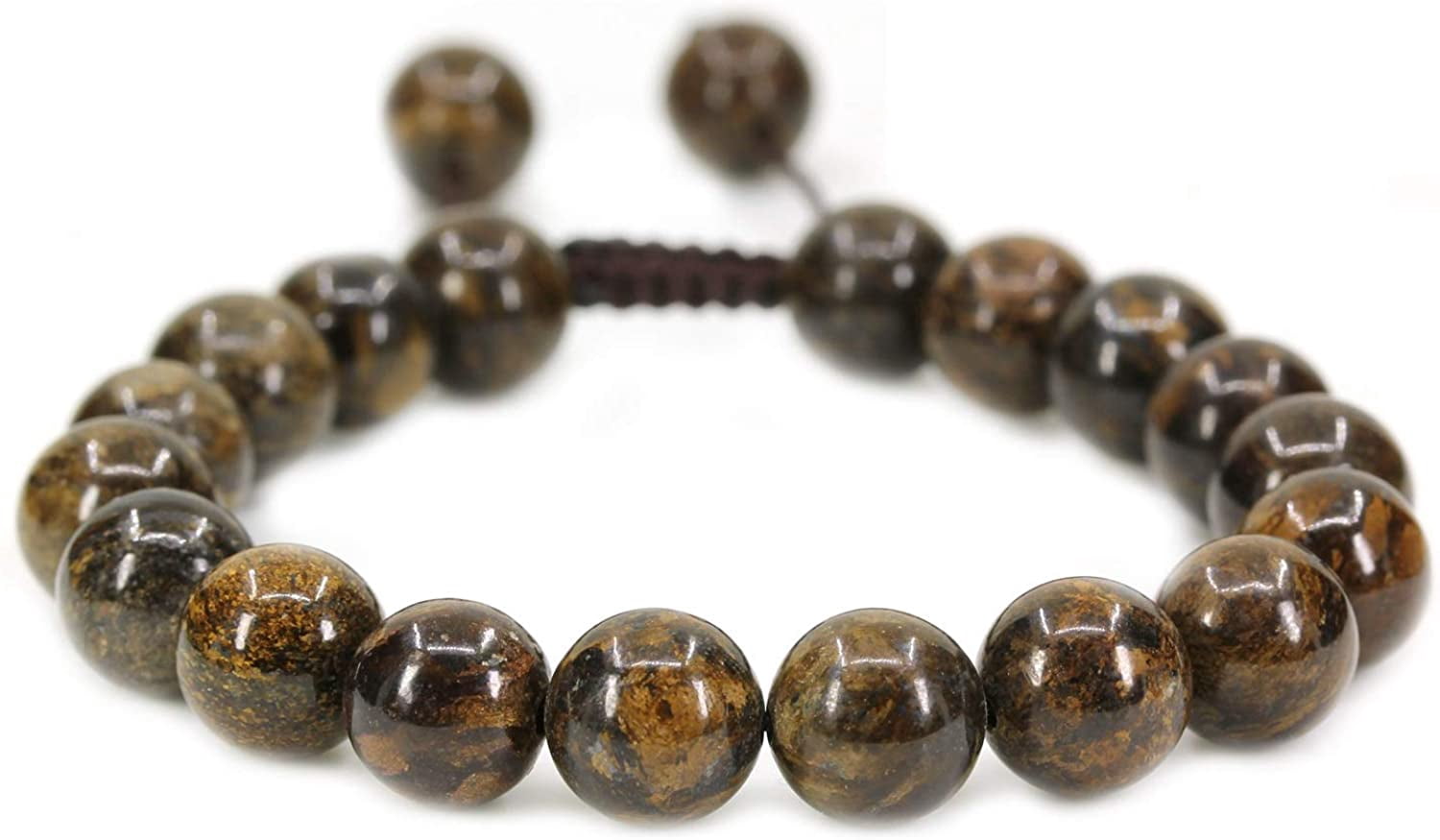 Red Jasper Bracelet – 10mm Beads, Adjustable Braided Macrame, Unisex Chakra & Reiki - View #10