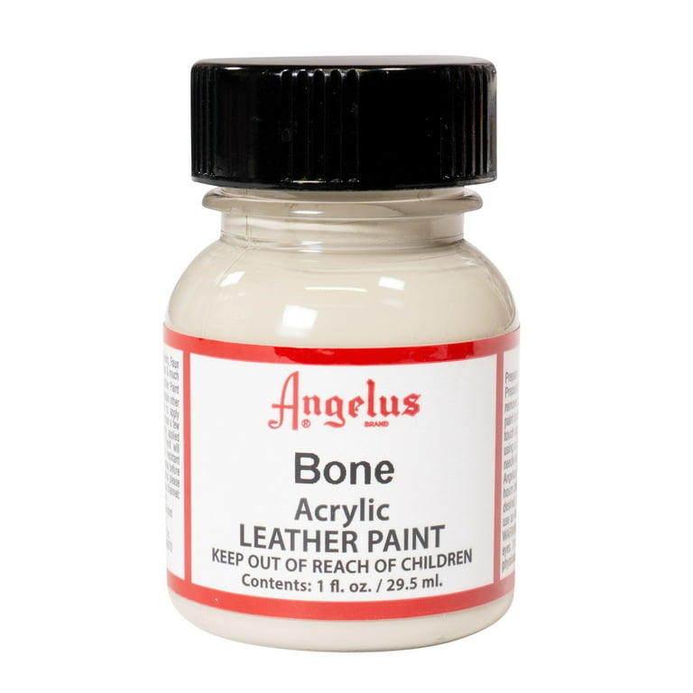 Angelus Acrylic Leather Paint, Bone for Shoes, Sneakers
