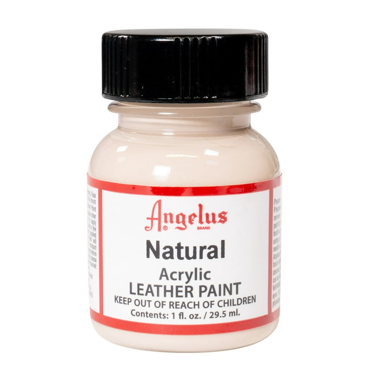 Angelus Acrylic Leather Paint - Natural, 1 oz
