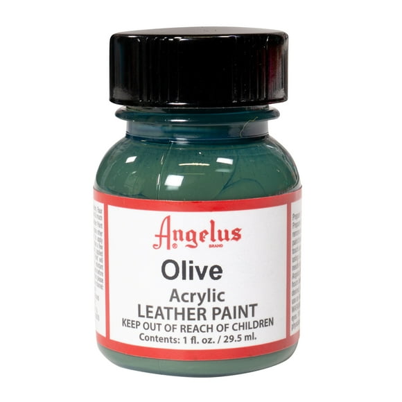 Angelus Acrylic Leather Paint, 1 oz., Olive