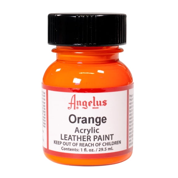 Angelus Acrylic Leather Paint, 1 oz., Orange