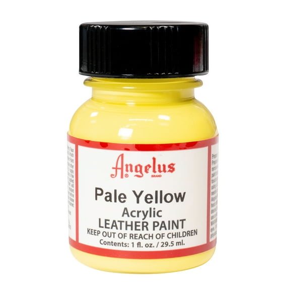Angelus Acrylic Leather Paint, 1 oz., Pale Yellow