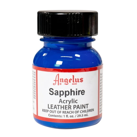 Angelus Acrylic Leather Paint, 1 oz., Sapphire