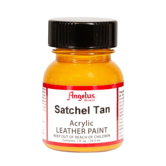 Angelus Acrylic Leather Paint, 1 oz., Satchel Tan