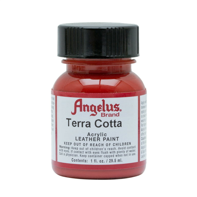 Angelus Acrylic Leather Paint 1oz Scarlet Red