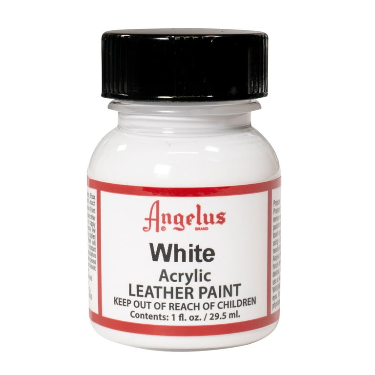 Angelus® Acrylic White Leather Paint, Easy to Blend, Perfect for