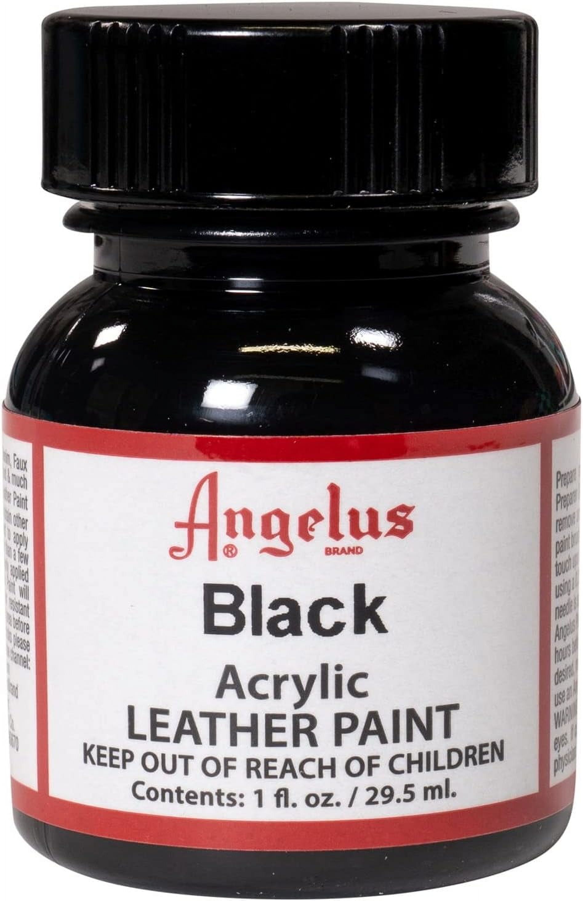 Angelus Acrylic Leather Paint 1oz Black