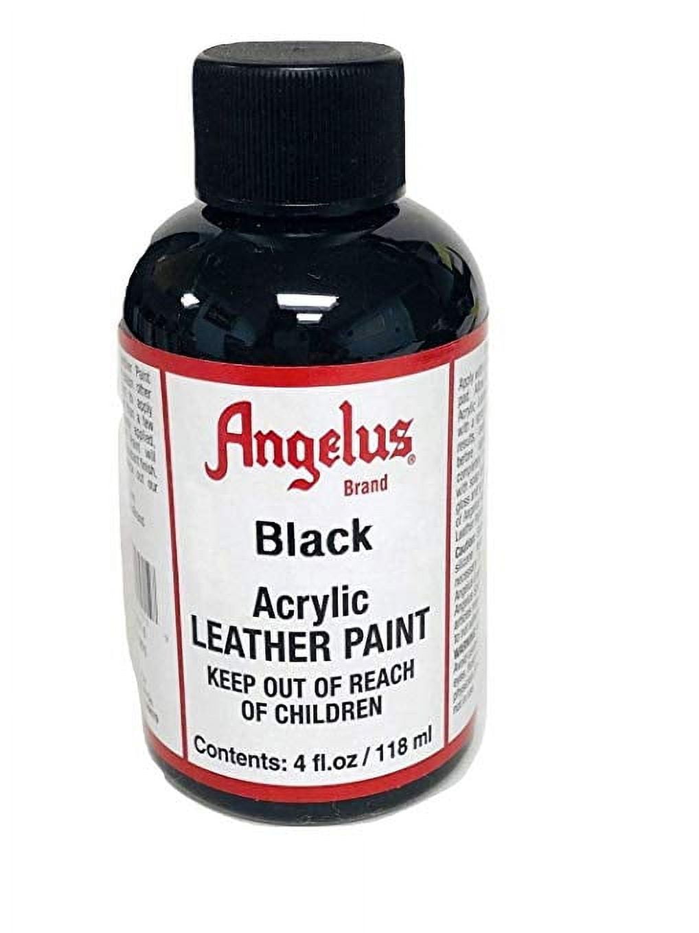 Magicfly Acrylic Black Leather Paint Set For Shoes, Sofa, Jackets, Bags, &  More