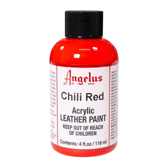 Angelus® Acrylic Leather Paint, 4 oz., Chili Red