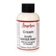 Angelus  Acrylic Leather Paint, 4 oz., Cream